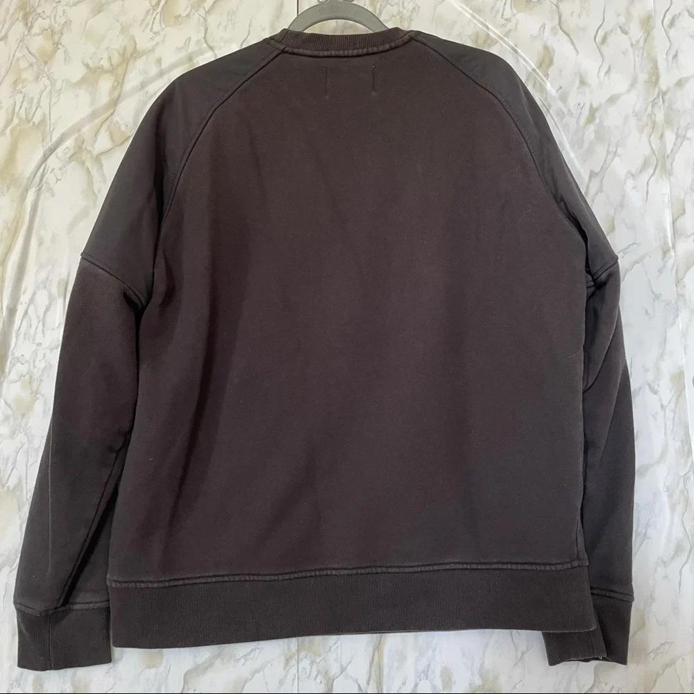 Champion large black pullover sweater front pocket sweatshirt men’s long sleeve - Picture 10 of 11